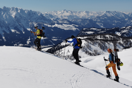 Skiftouren geher im Goodtimes-Snowcamp