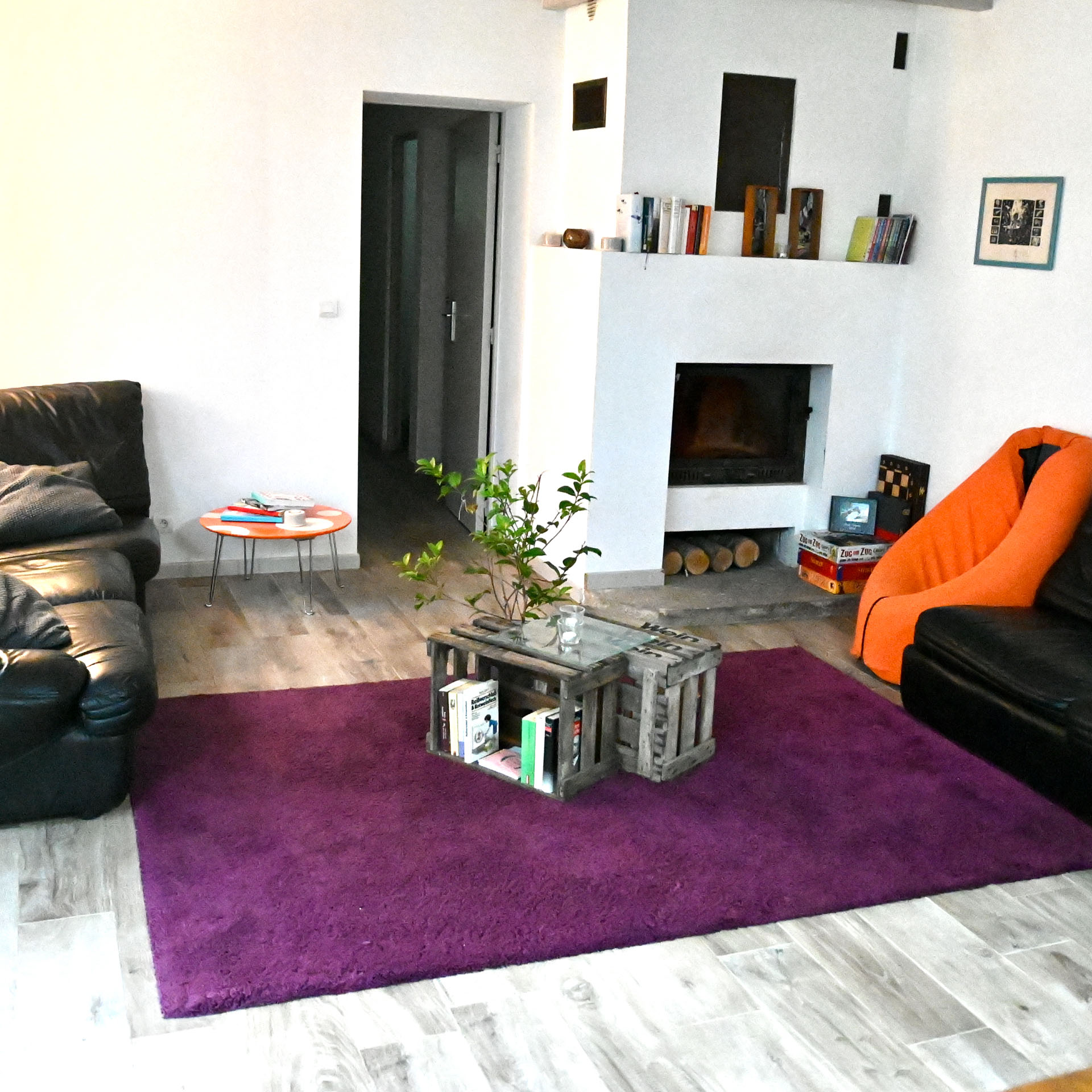 Goodtimes Bouldercamp Fontainebleau Wohnzimmer dier Unterkunft im Bouldercamp