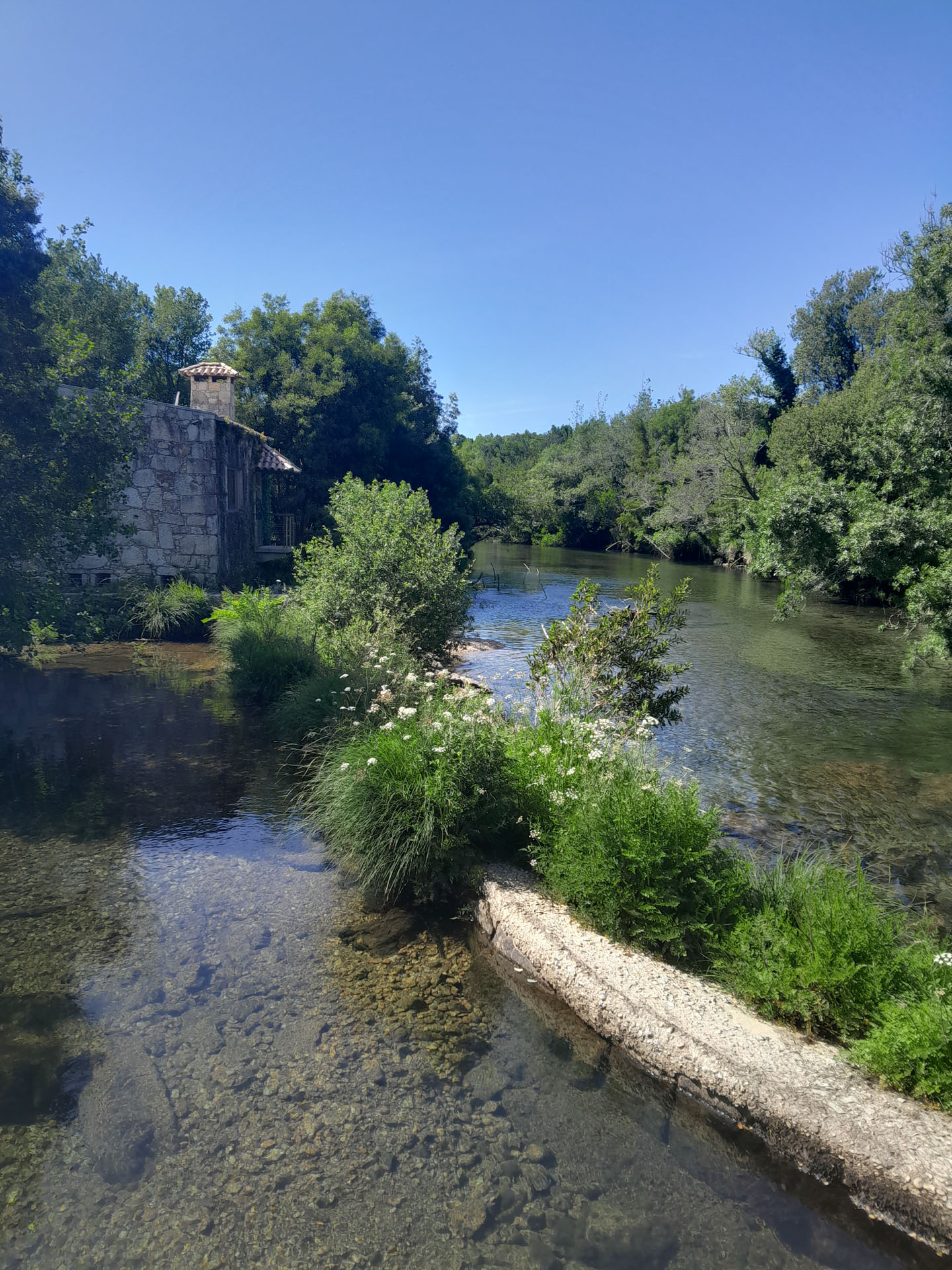 Goodtimes Sportreisen Surfcamp Portugal Fluss im Hinterland bei Ausflug