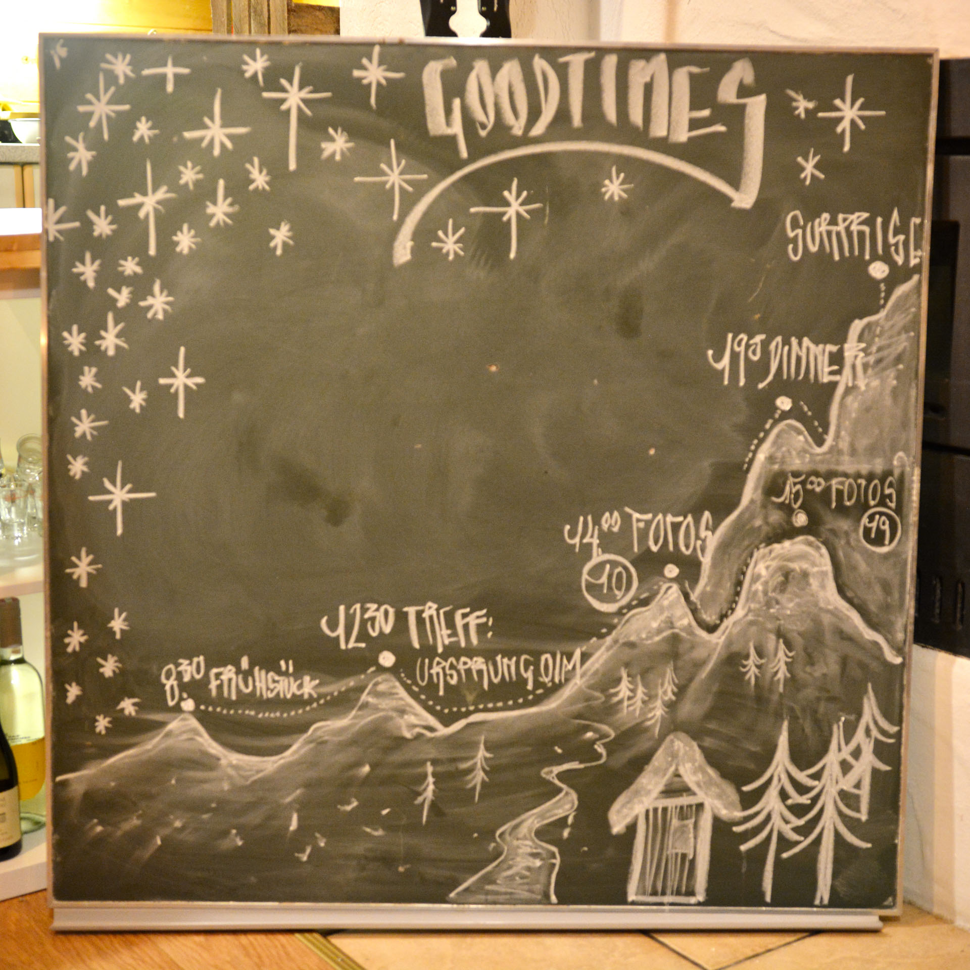 Goodtimes Sportreisen Snowcamp Österreich. Tagesplan für das Snowcamp