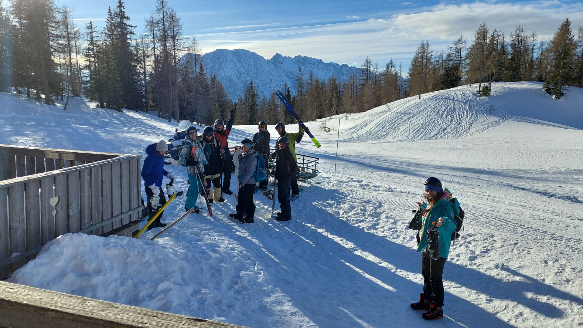 Skihütte Campleben Start 02